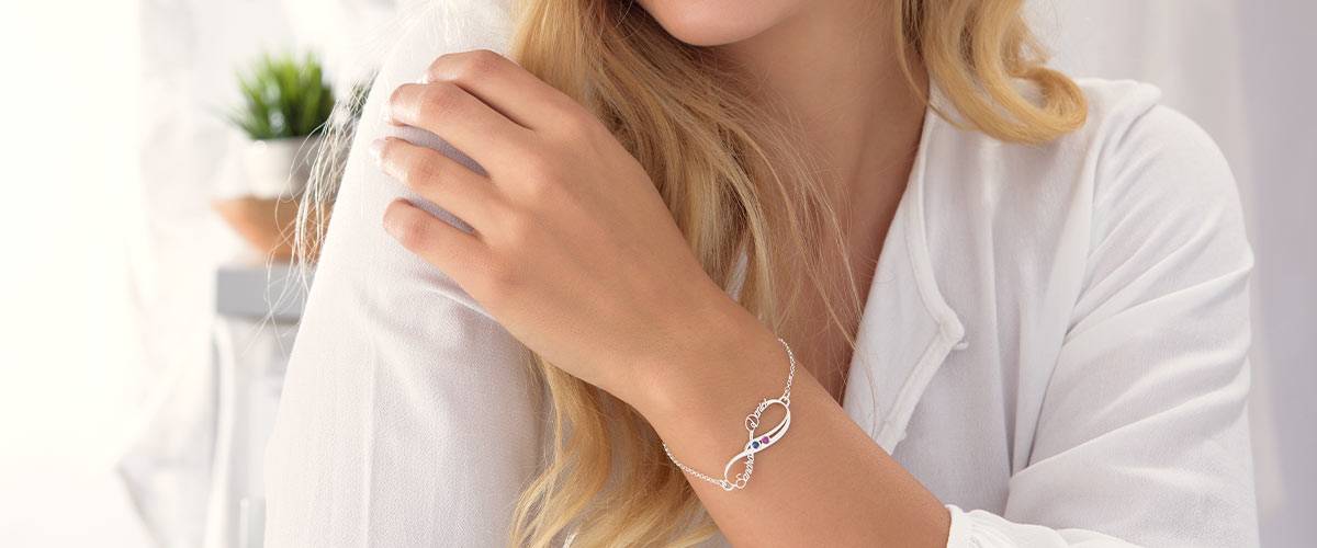 infinity symbol banner