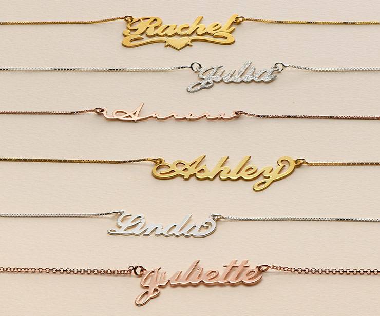 The Name Necklace Trend