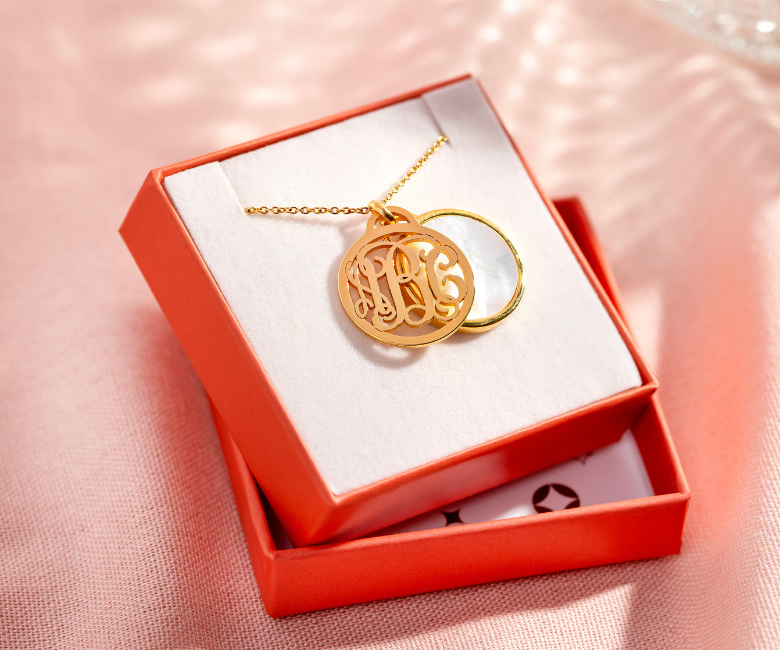 Friendship Initials Necklace 