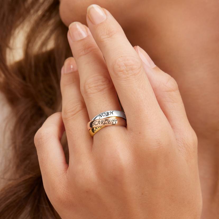 Zoe Russian Triple Ring main image 1
