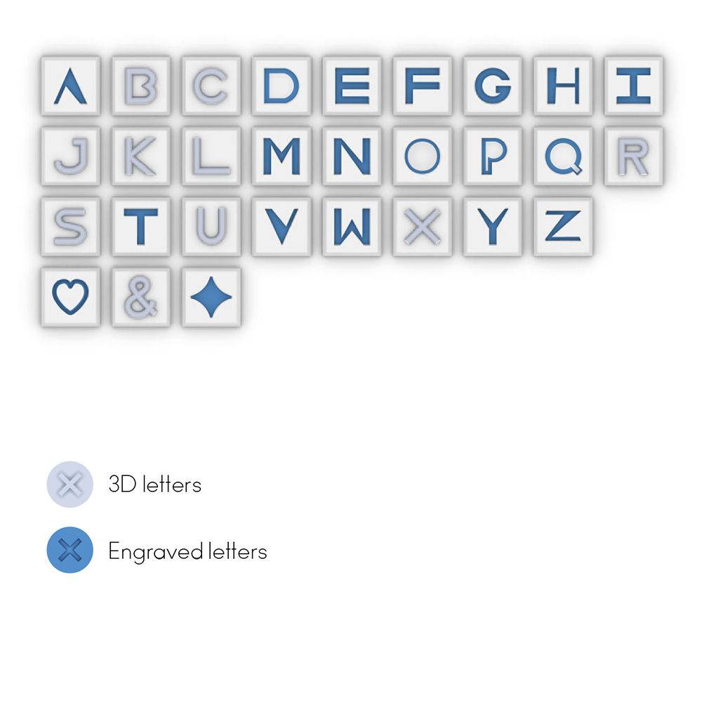 Domino ™ Unisex Board Cuff in 18k Gold Plating-6 product photo