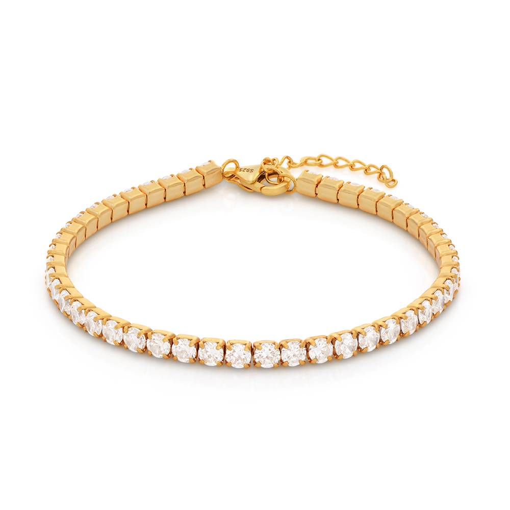 Eternal Classic Tennis Bracelet in Gold Vermeil