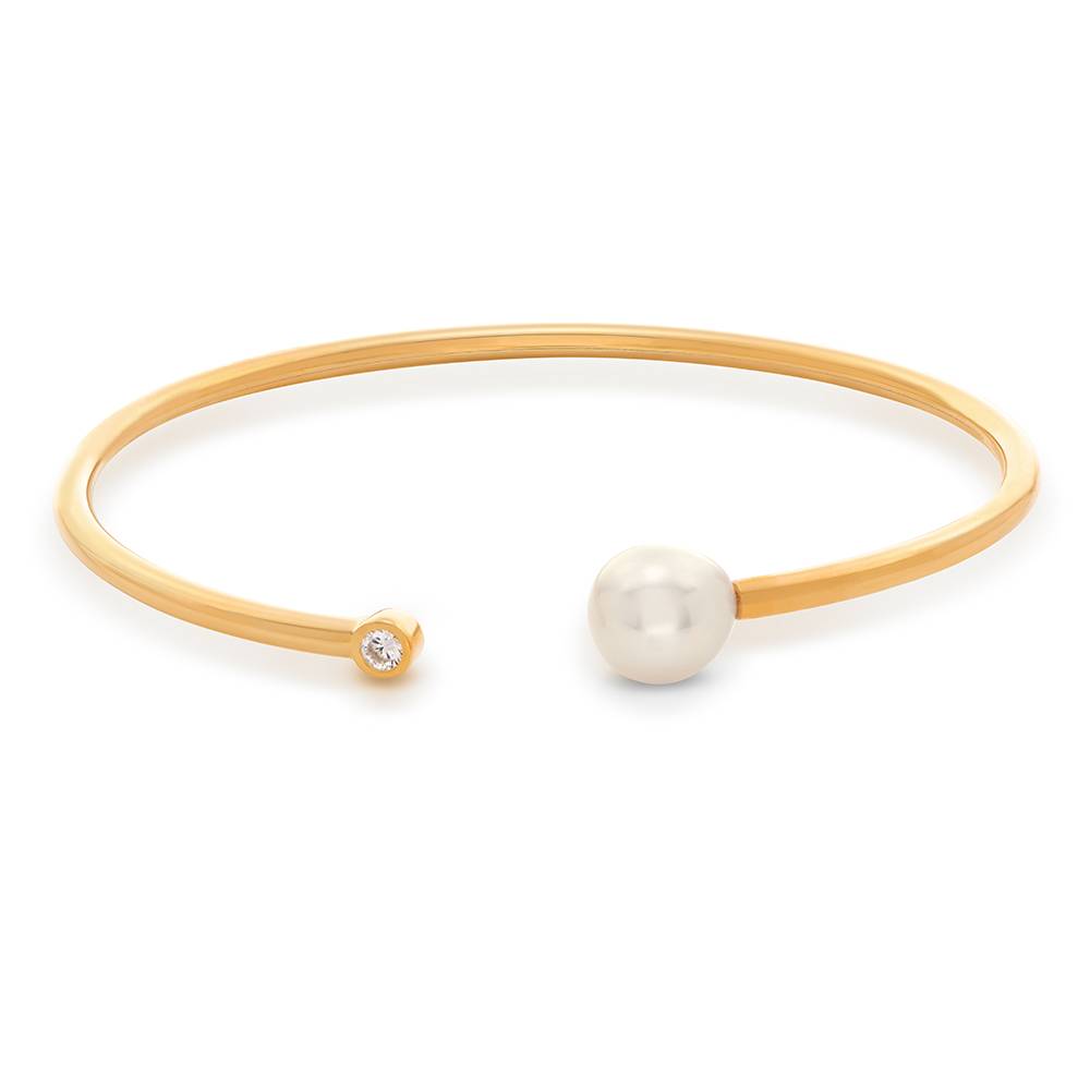 Theo Grace Heirloom Pearl Bangle