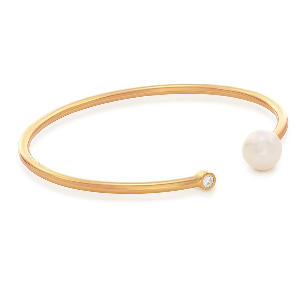 Heirloom Pearl Bangle - theo grace