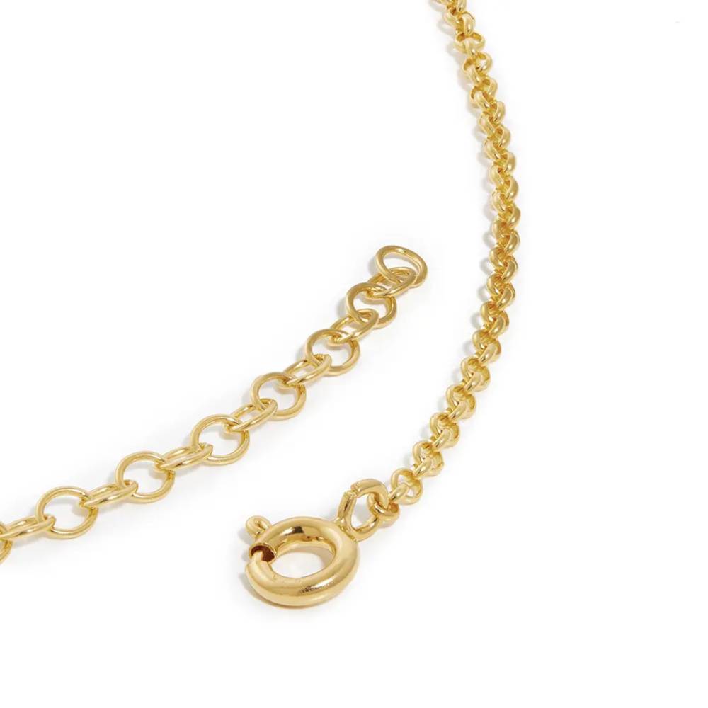 Last Minute Pack "Heritage Multiple Name Necklace in Gold Vermeil with 0.30CT Diamonds"-5 product photo