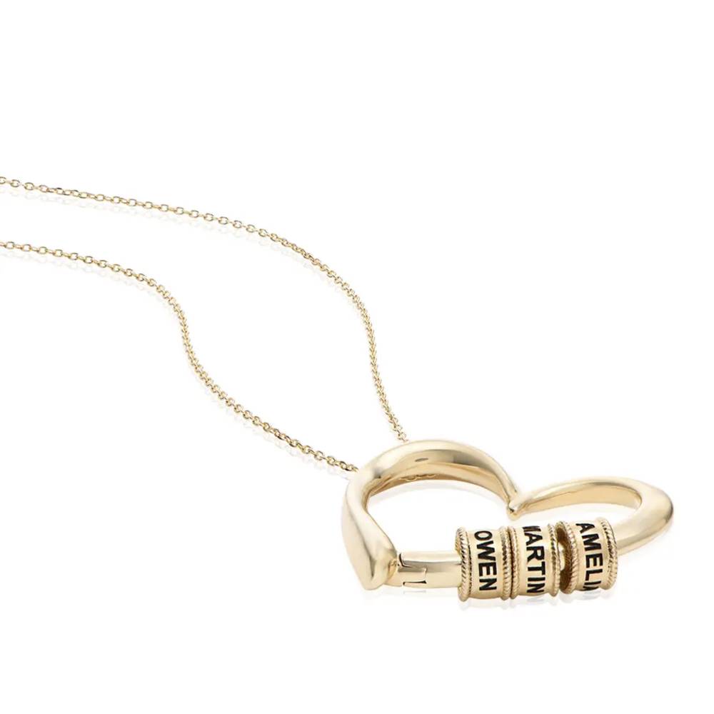 Last Minute Pack "Charming Heart Necklace in 10K Solid Yellow Gold"-1 Last Minute Pack "Charming Heart Necklace in 10K Solid Yellow Gold"-1 product photo