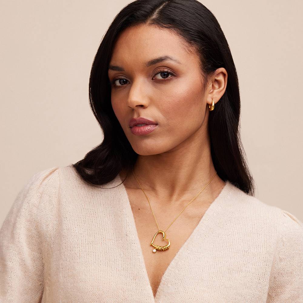 Last Minute Pack "Charming Heart Necklace in Gold Plating with 0.25CT Diamond"-3 Last Minute Pack "Charming Heart Necklace in Gold Plating with 0.25CT Diamond"-3 product photo