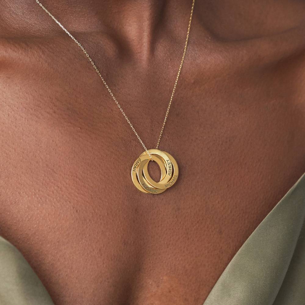 Last Minute Pack "Russian Ring Necklace with 4 Rings in Gold Plating"-2 Last Minute Pack "Russian Ring Necklace with 4 Rings in Gold Plating"-2 product photo