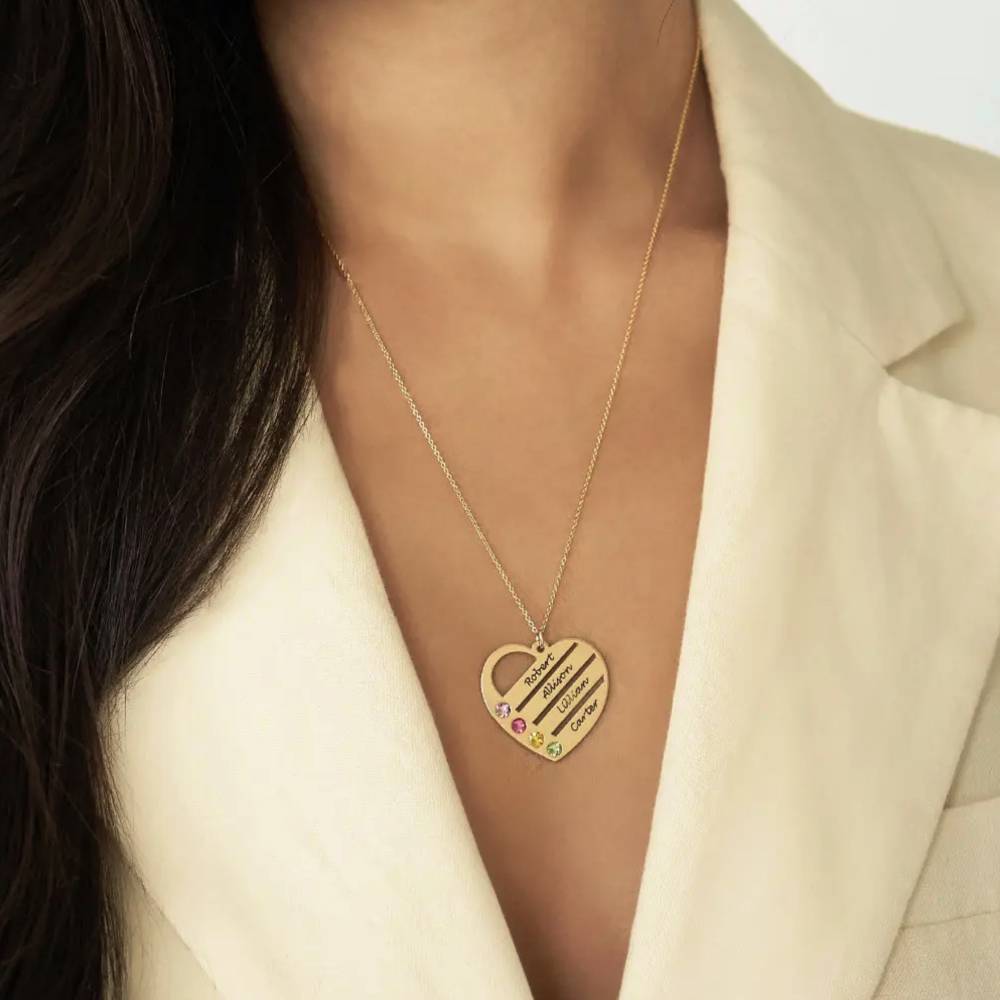 Last Minute Pack "Terry Birthstone Heart Necklace in14K Solid Yellow Gold"-1 Last Minute Pack "Terry Birthstone Heart Necklace in14K Solid Yellow Gold"-1 product photo