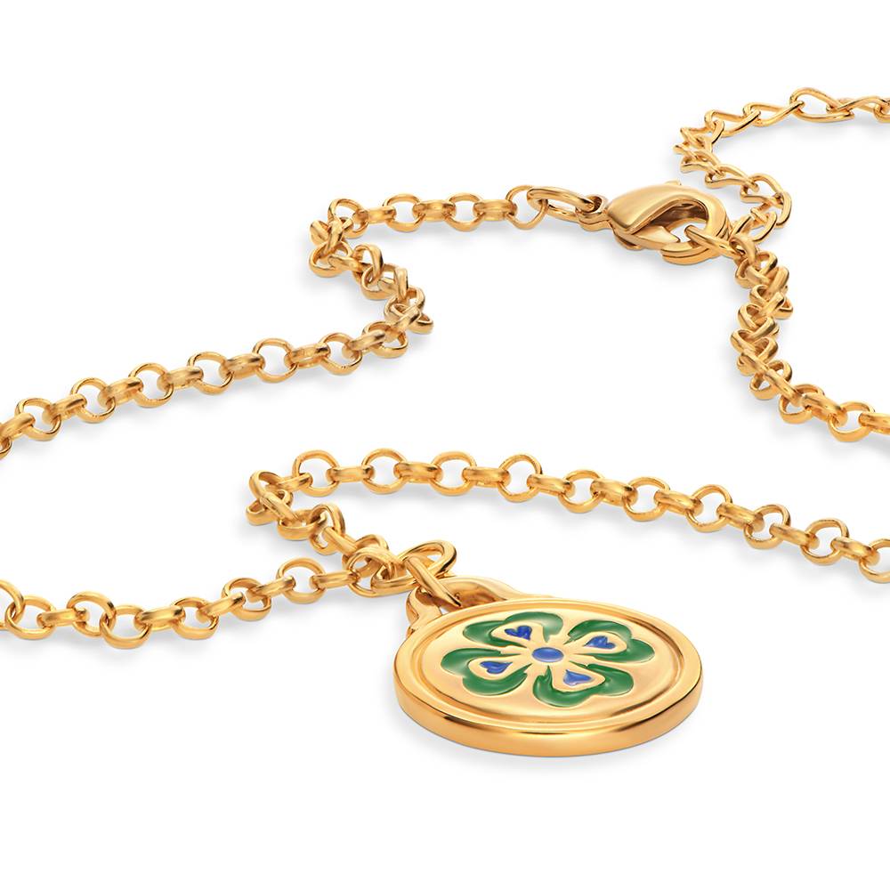 Little Ray of Sunshine Charm Bracelet/Anklet in Gold Plating-2 product photo