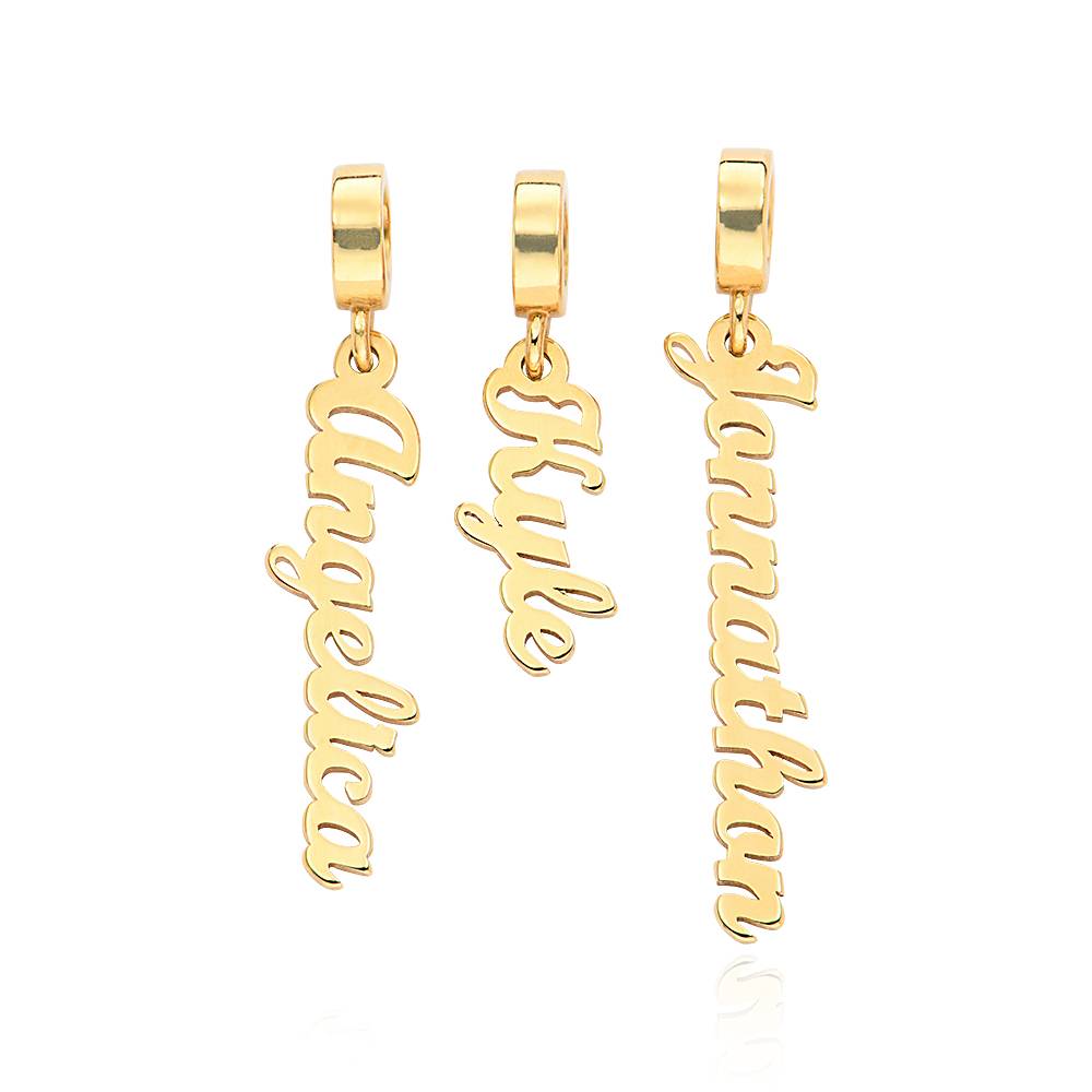 Modern Verical Name Pendant in 18K Gold Plating-1 Modern Verical Name Pendant in 18K Gold Plating-1 product photo