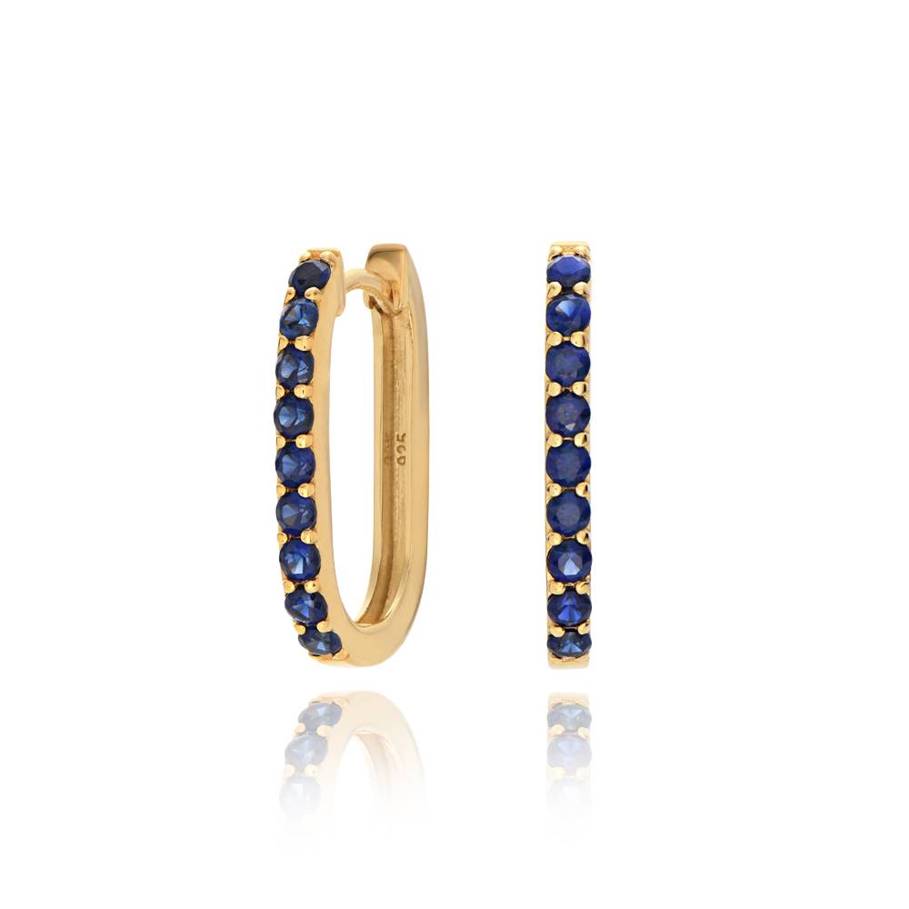 Monica CZ Huggies in 18K Gold Vermeil-4 product photo