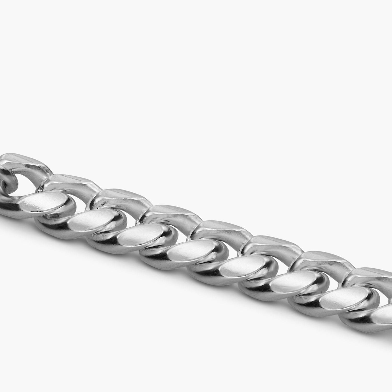 Engraved Cuban Chain Necklace 5mm in Stainless Steel-3 Engraved Cuban Chain Necklace 5mm in Stainless Steel-3 product photo