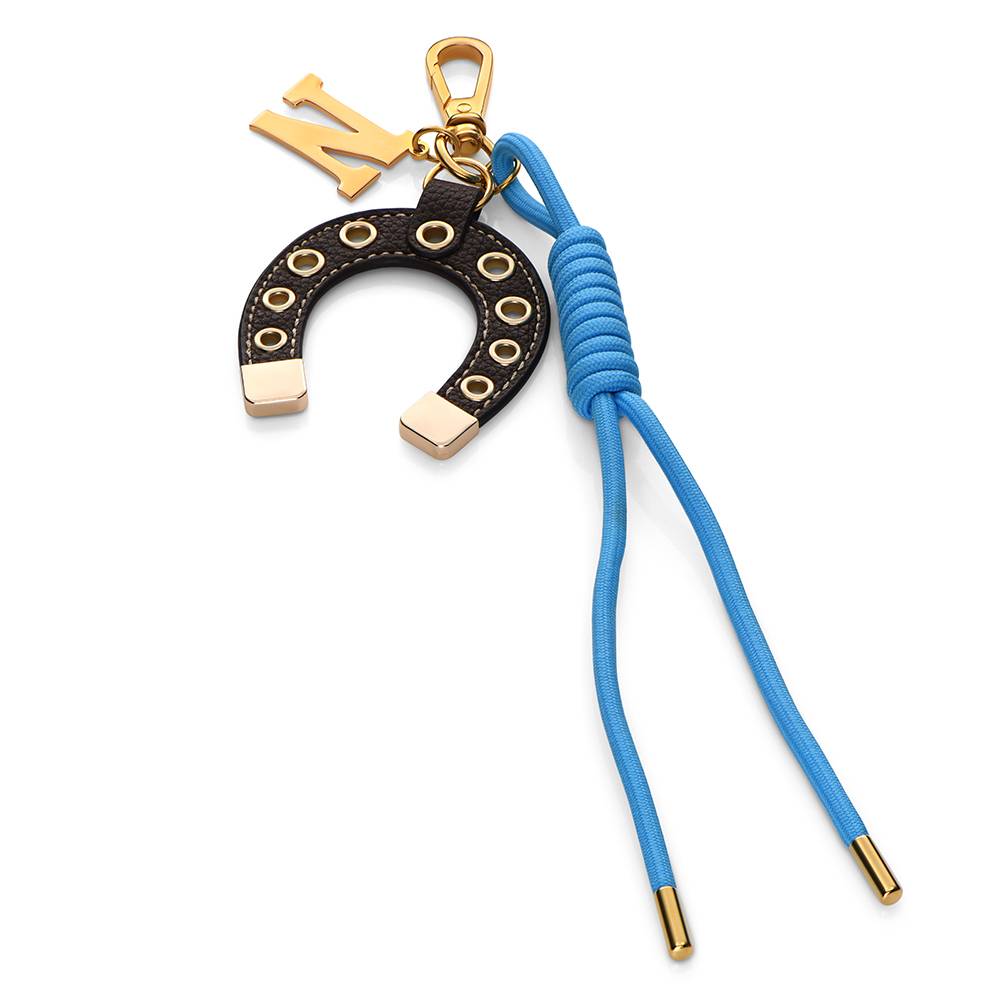 Fortune Found Horseshoe Initial Bag Charm-1 Fortune Found Horseshoe Initial Bag Charm-1 product photo