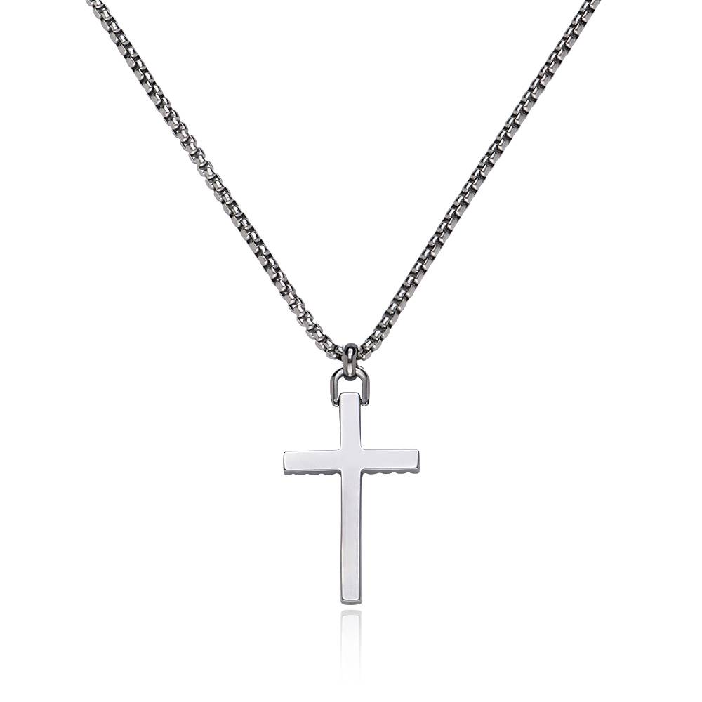 Adam's Rope Cross Necklace for Men-7 Adam's Rope Cross Necklace for Men-7 product photo