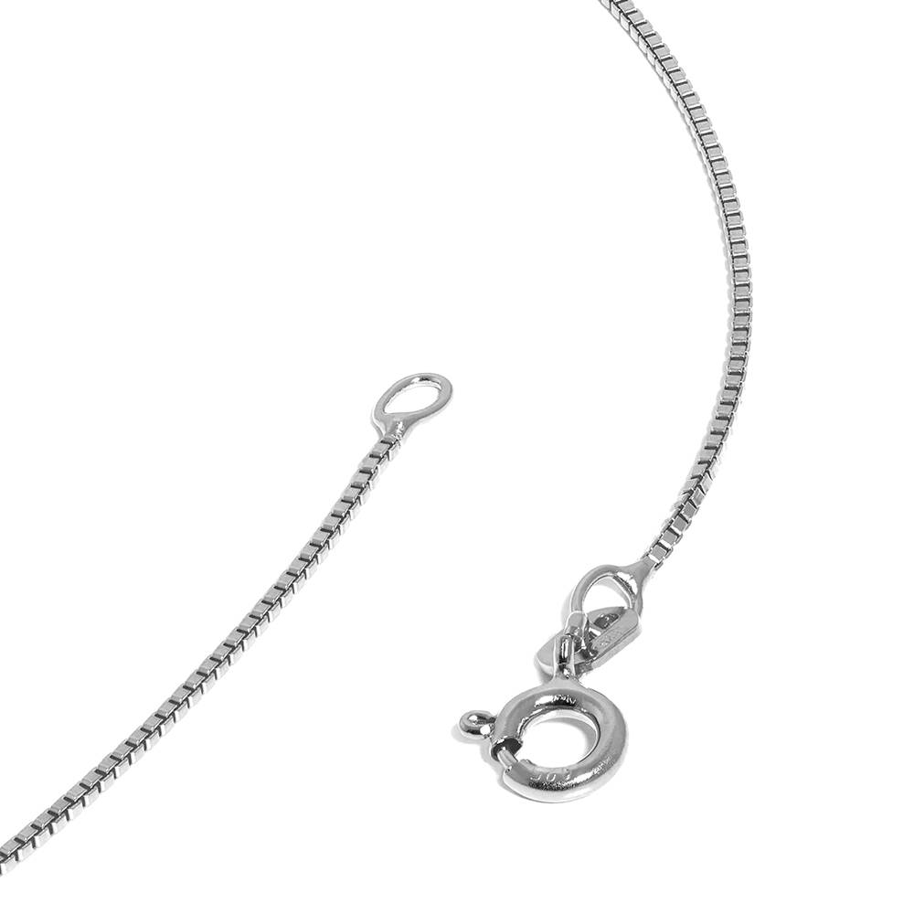 Russian Ring Necklace in Sterling Silver-1 product photo