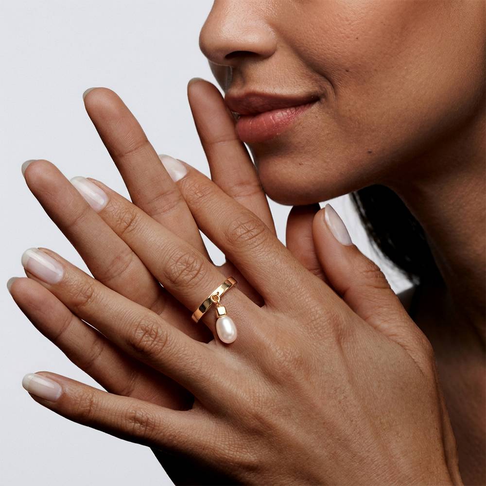 The Finishing Touch Pearl Ring in Gold Plating-2 The Finishing Touch Pearl Ring in Gold Plating-2 product photo