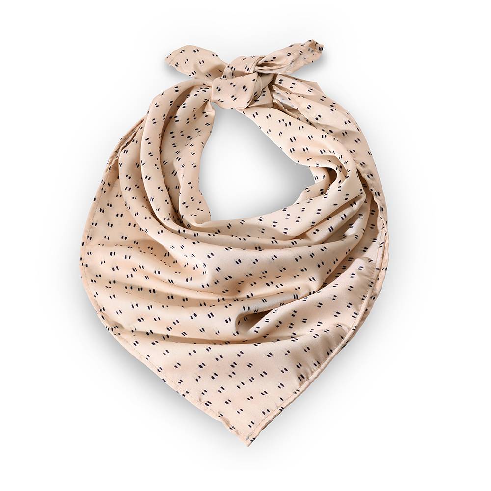 The Muse Satin Scarf in Blush Harmony-2 The Muse Satin Scarf in Blush Harmony-2 product photo