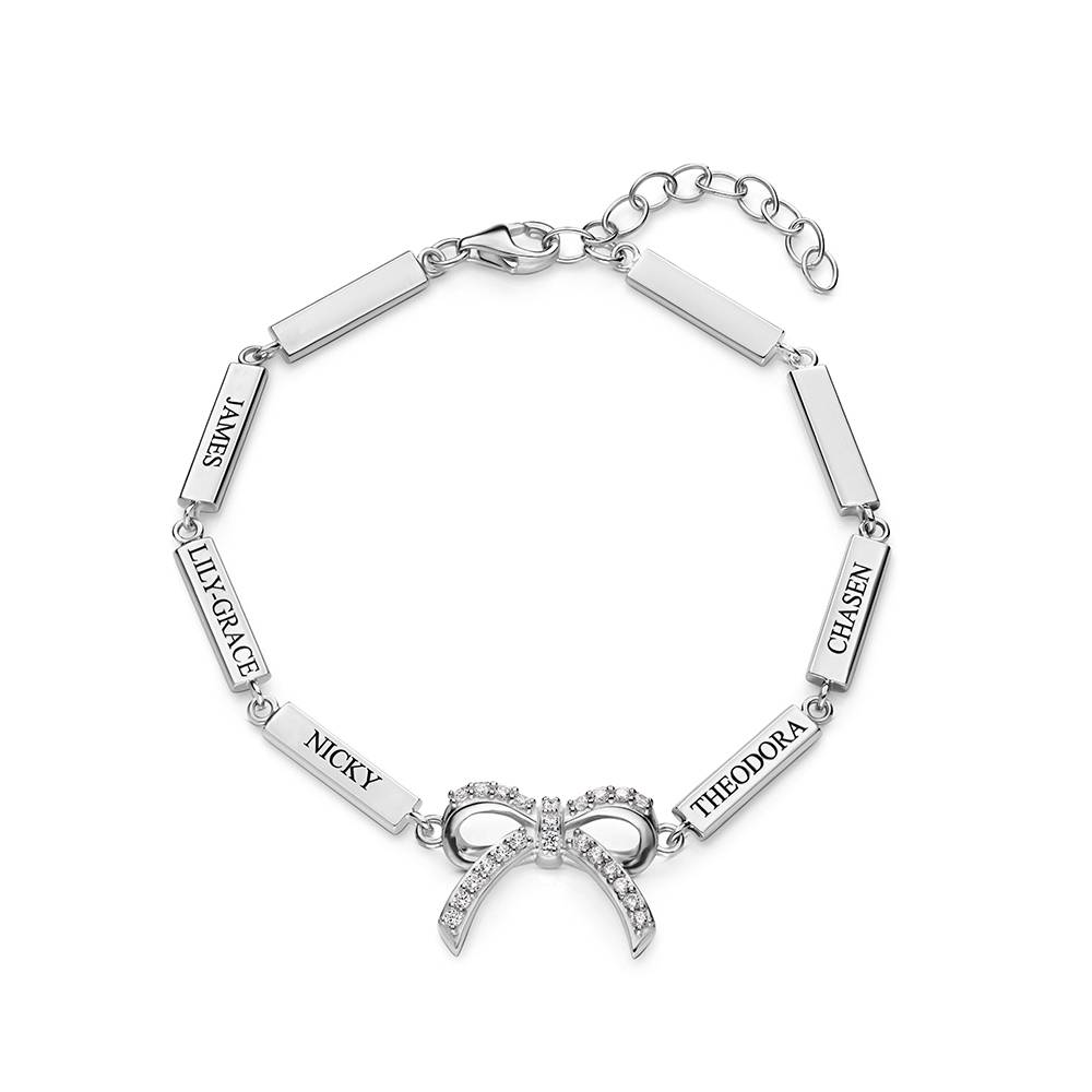 Tied With A Bow Bracelet in Sterling Silver-3 Tied With A Bow Bracelet in Sterling Silver-3 product photo