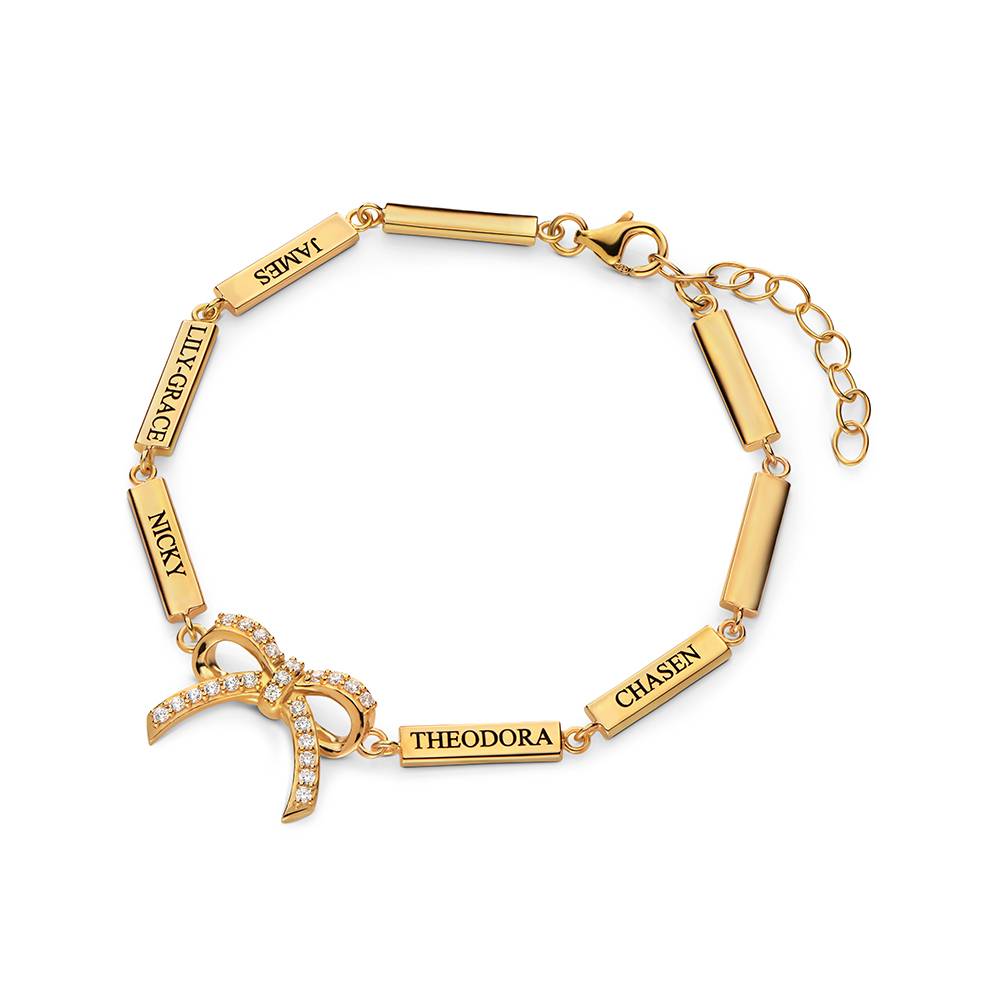 Tied With A Bow Bracelet in Vermeil-1 Tied With A Bow Bracelet in Vermeil-1 product photo