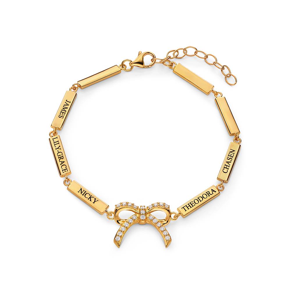 Tied With A Bow Bracelet in Vermeil-2 Tied With A Bow Bracelet in Vermeil-2 product photo