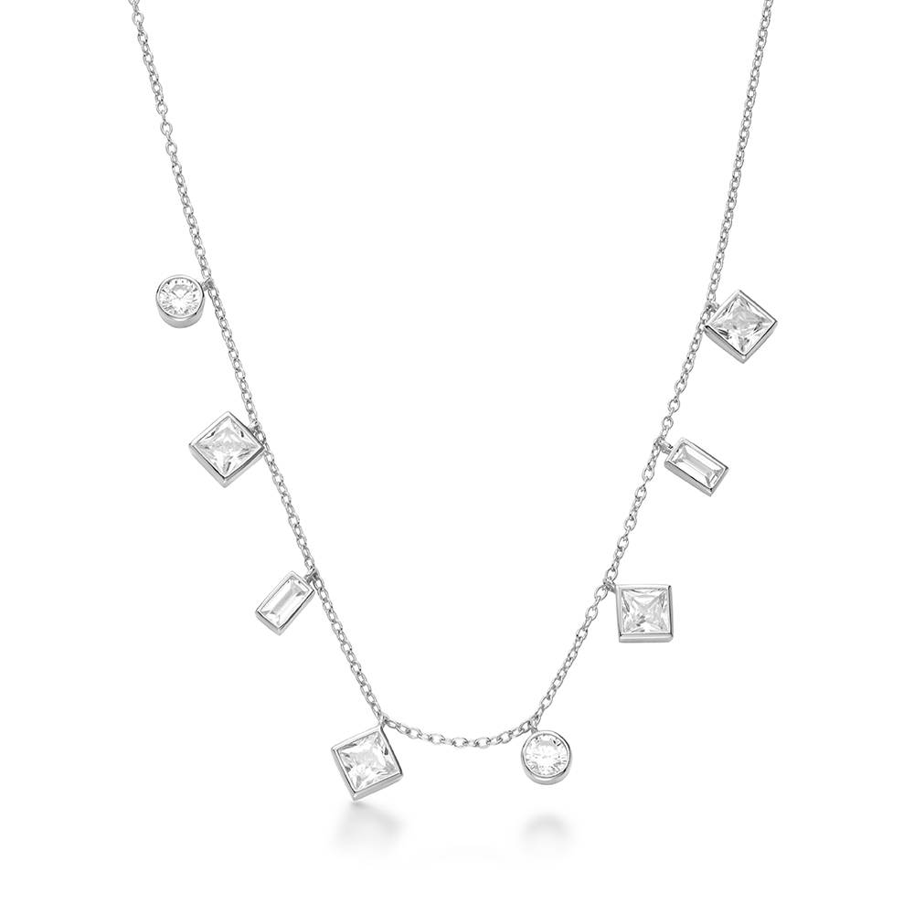 Together in Harmony Necklace in Silver-2 Together in Harmony Necklace in Silver-2 product photo