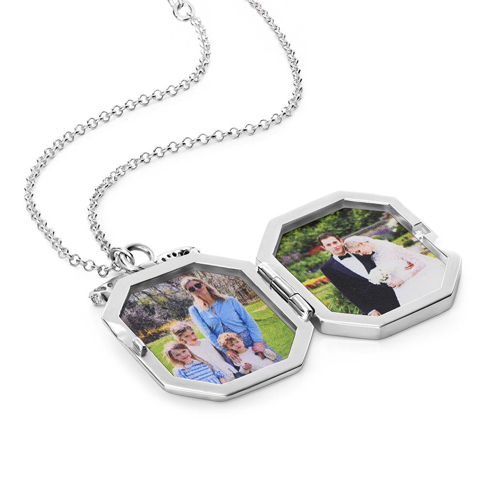 Wrapped With Love Locket in Sterling Silver-5 Wrapped With Love Locket in Sterling Silver-5 product photo
