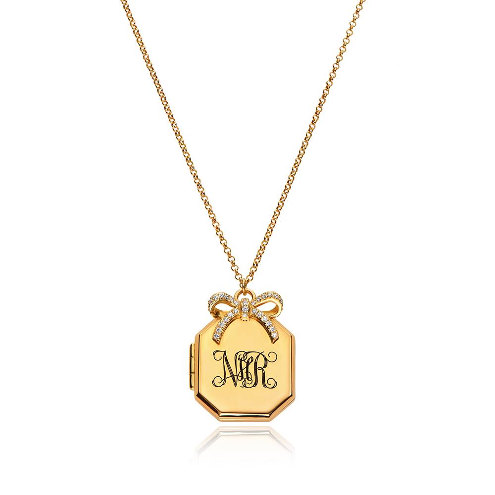 Wrapped With Love Locket in Vermeil-5 Wrapped With Love Locket in Vermeil-5 product photo
