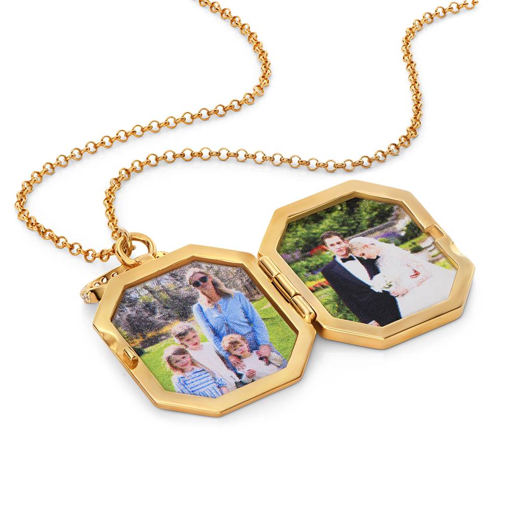 Wrapped With Love Locket in Vermeil-2 Wrapped With Love Locket in Vermeil-2 product photo