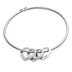 charming Heart bangle Black パメオポーズ Black Heart Bangle – Bashfully Ever After Co.