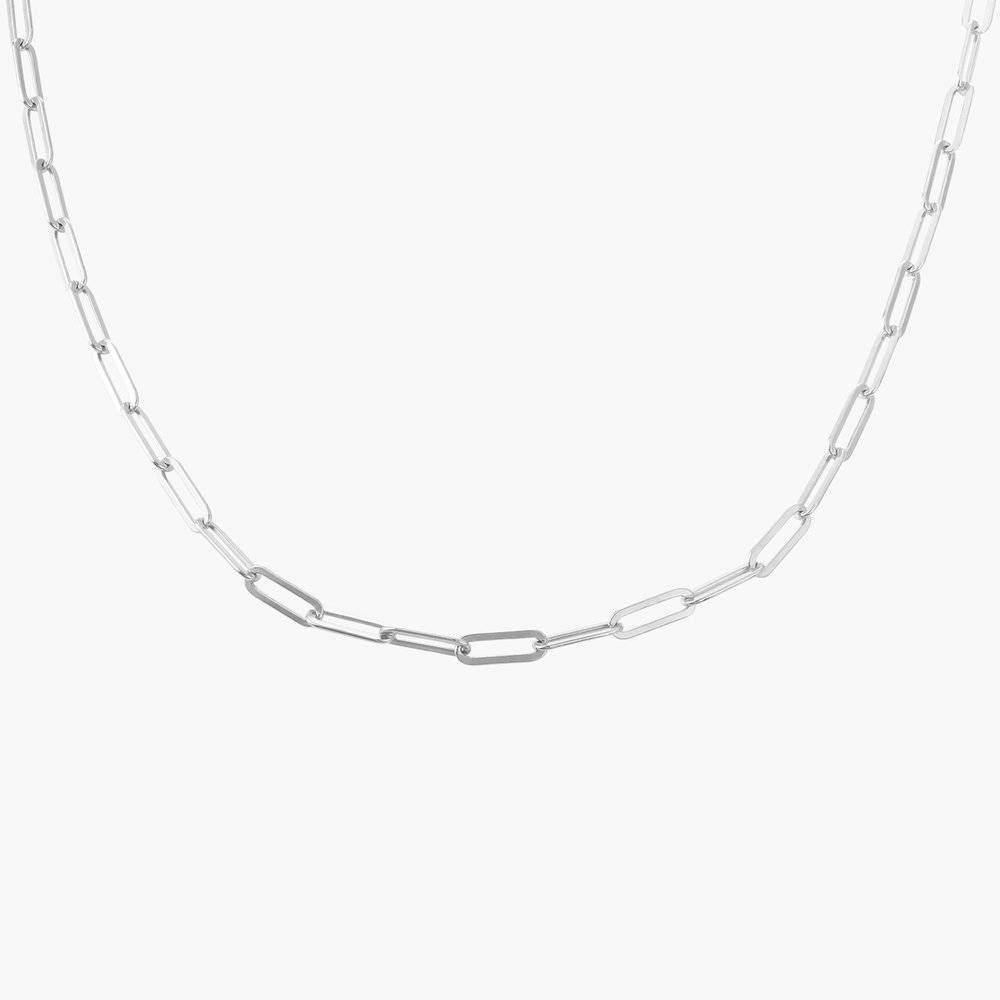 Stackable Paperclip Chain in Silver-3 product photo