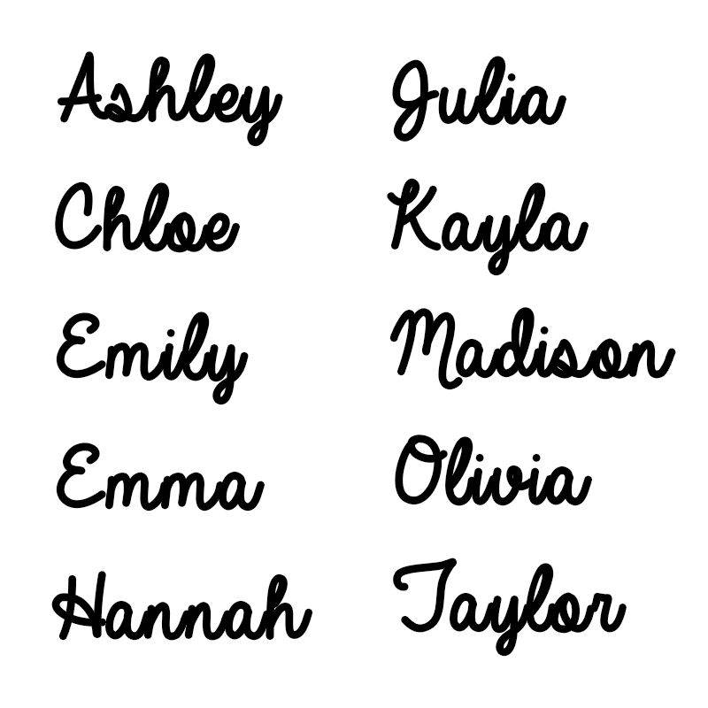 Cursive Name Necklace in Sterling Silver-6 Cursive Name Necklace in Sterling Silver-6 product photo