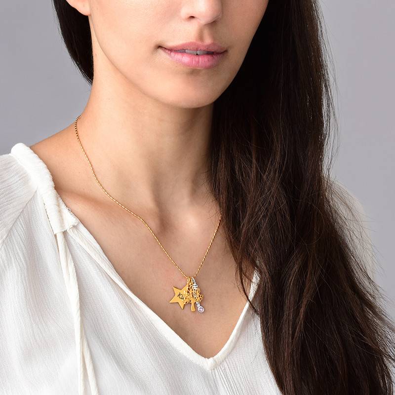 Cylinder Bead Chain - Gold Plated-3 product photo