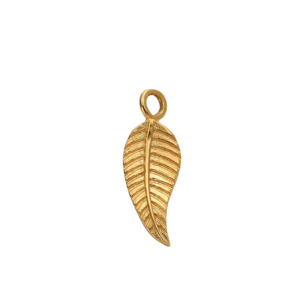 Leaf Charm for Linda Necklace in Gold Vermeil-1 Leaf Charm for Linda Necklace in Gold Vermeil-1 product photo