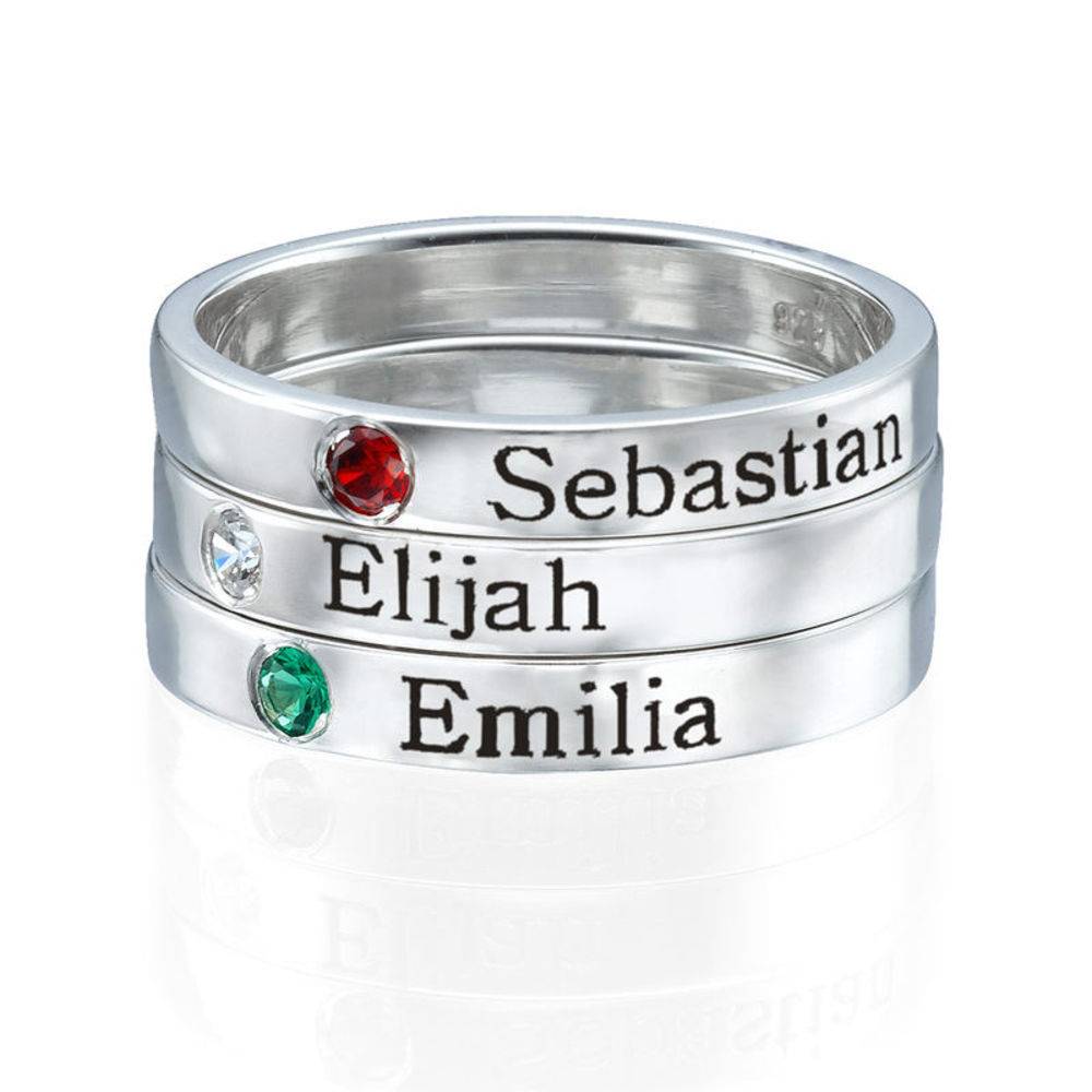 Custom Birthstone & Birthday Rings - Theo Grace